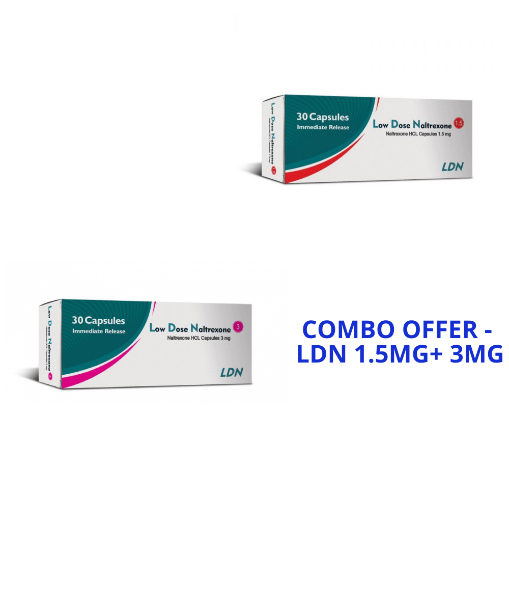 Combo Offer - LDN 1.5Mg + LDN 3Mg